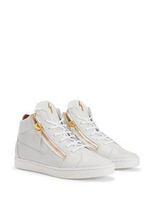 Giuseppe Zanotti Nicki leather sneakers - Grijs