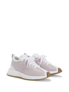 Giuseppe Zanotti Ferox reptile-print leather sneakers - Wit