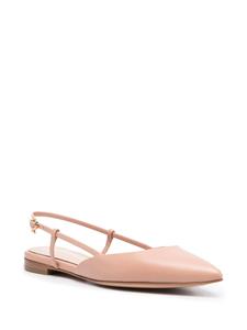 Gianvito Rossi Lint Sling 05 ballerina's - Beige
