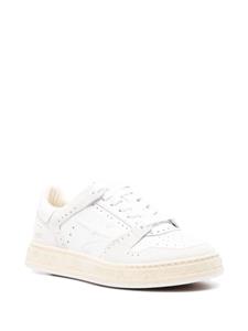 Premiata Quinn perforated leather sneakers - Wit