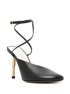 Lanvin Sequence 105mm lace-up pumps - Zwart