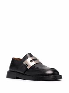 Marsèll Loafers met metallic plakkaat - Zwart