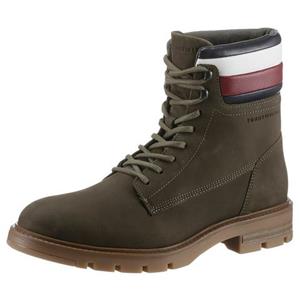 Tommy Hilfiger Schnürboots "CORPORATE HILFIGER NUBUCK BOOT"