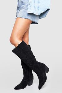 Casual Cowboy Knielaarzen, Black