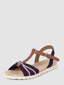 Tom Tailor Sandalen met labeldetail