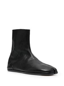 Maison Margiela Tabi leren laarzen - Zwart