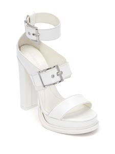 Alexander McQueen Sandalen met plateauzool - Wit