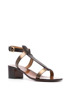 Ralph Lauren Collection Dyllon leren sandalen - Goud