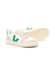 VEJA Kids Sneakers met suède vlakken - Wit