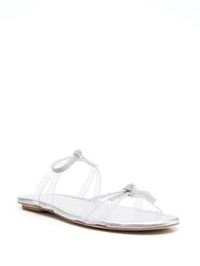 Stuart Weitzman SW Bow slippers - Wit