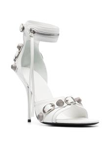 Balenciaga Cagole leren sandalen - Wit