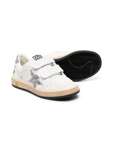 Golden Goose Kids Ball Stop sneakers met klittenband - Wit