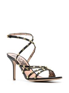 Moschino Sandalen verfraaid met studs - Zwart