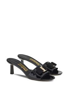 Ferragamo Vara sandalen met strik - Zwart