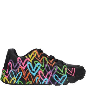 Skechers X JGoldcrown Uno Lite Sneaker Meisjes Zwart/Multi