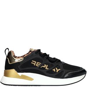 Replay Maze Sneaker Meisjes Zwart