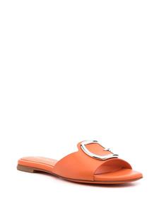 Santoni Sandalen met decoratieve gesp - Oranje