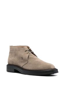 Tod's Suède desert boots - Beige
