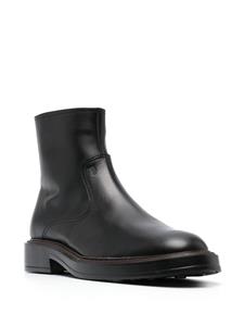 Tod's Leren enkellaarzen - Zwart