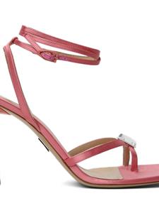 Paul Andrew Cube Toe-Ring sandalen met teenring - Roze