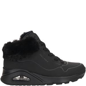 Skechers Uno Veterboot Meisjes Zwart