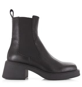 Vagabond Dorah Zwart Leer Chelsea boots Dames