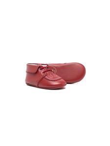 Gucci Kids Leren laarzen - Rood