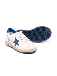 Golden Goose Kids Sneakers met sterpatch - Beige