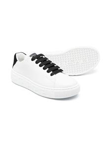 Versace Kids Leren sneakers - Wit