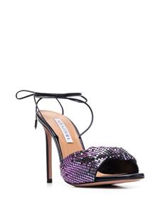Aquazzura Sandalen met veters - Paars