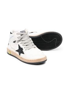 Golden Goose Kids Sneakers met sterpatch - Wit
