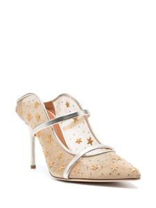 Malone Souliers Maureen verfraaide muiltjes - Goud