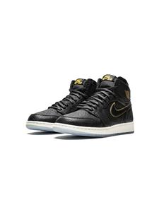 Jordan Kids Air Jordan 1 Retro high-top sneakers - Zwart