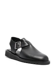 Paraboot Adriatic leren sandalen - Zwart