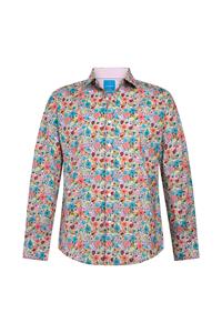 Lureaux Floweri Overhemd M -  - Handgemaakte Nette Schoenen Voor Heren
