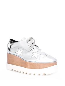 Stella McCartney Elyse platform shoes - Metallic