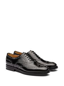 Church's Burwood brogues met studs - Zwart