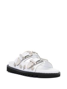 Toga Pulla Sandalen met dubbele gesp - Wit
