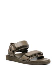 Officine Creative Sandalen met klittenband - Groen