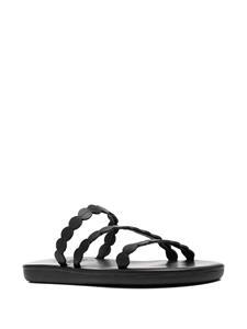 Ancient Greek Sandals Oceanis leren sandalen - Zwart