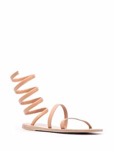 Ancient Greek Sandals Sandalen met enkelbandje - Beige