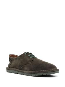 Marsèll Oxford suède veterschoenen - Groen