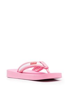 Kenzo Gestreepte teenslippers - Roze