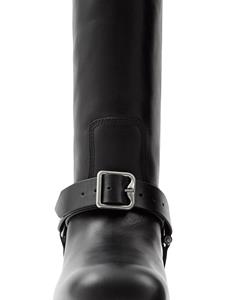 Burberry Leren knielaarzen - Zwart