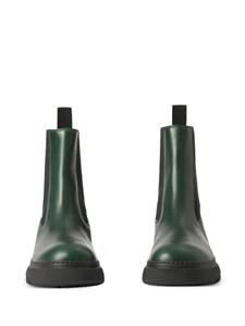Burberry Leren Chelsea laarzen - Groen