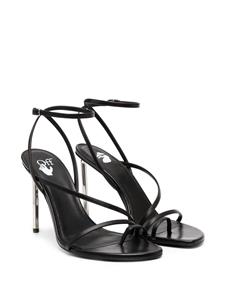 Off-White Allen sandalen met bandjes - Zwart