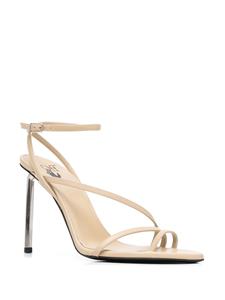 Off-White Sandalen met open neus - Beige