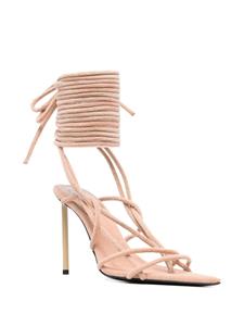 Off-White XX 100mm Tubular sandalen - Beige