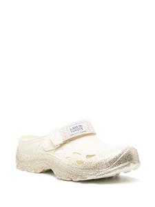 Lanvin x Suicoke Mok Curb slippers - Beige