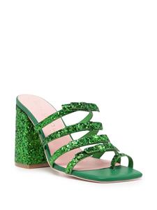 Macgraw Dorothy sandalen met glitter - Groen